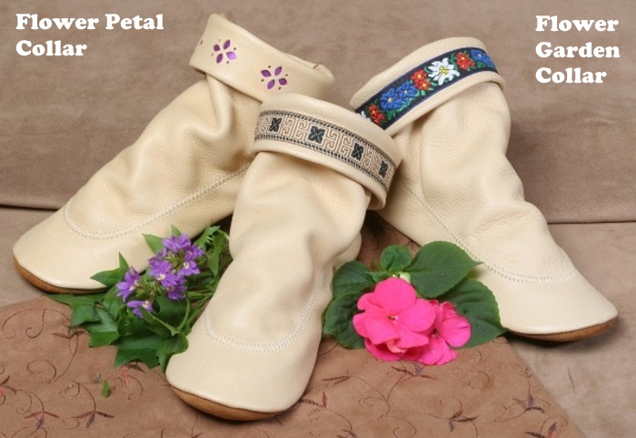 (image for) Women’s Creme Deerskin Teepee Boots